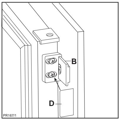 BRANDT FB1000E - Dimensions of the recess - 13