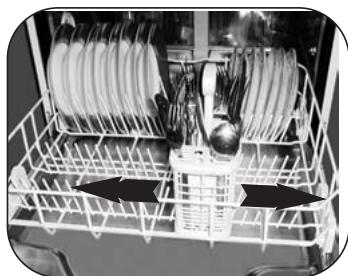 BRANDT BR1000M - The sliding cutlery baskets - 1