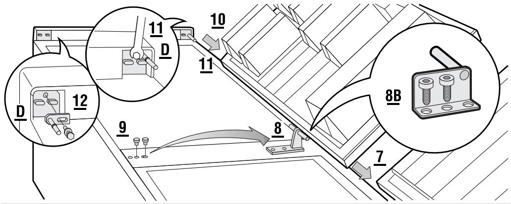 BRANDT WTC1154CA - ÆNDRING AF D∅RENES ÅBNINGSRETNING - 3