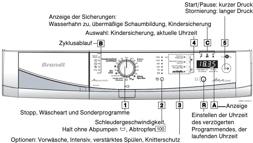 BRANDT WFH1276D - Programmieren - 1