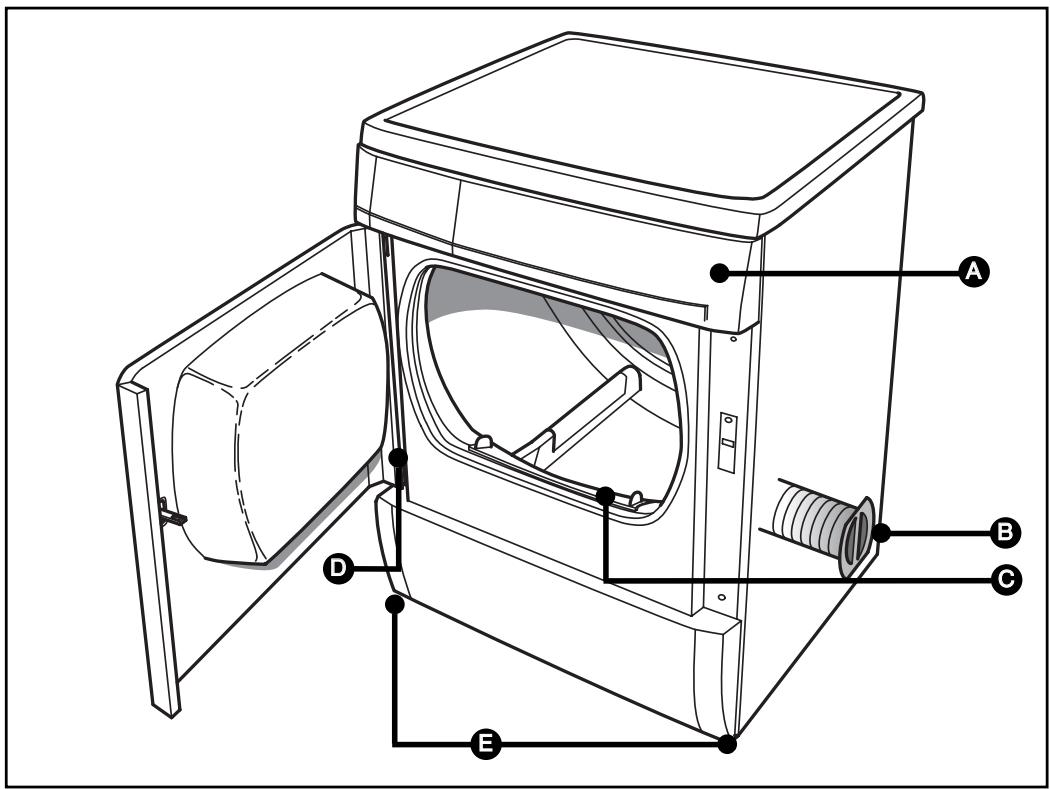 BRANDT EFE8333F - - PRESENTATION GENERALE DU SECHE-LINGE - 1