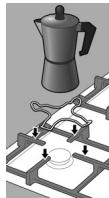 SIEMENS EC715QB80E/01 - Zusatzrost Kaffeekocher - 1