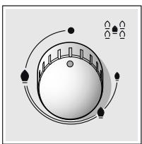 SIEMENS ED885RB90E/01 - Bouton de commande du brûleur à wok - 1