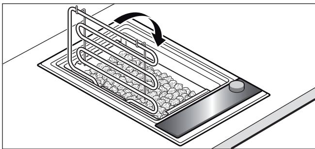 SIEMENS ET375GU11E/01 - Grilling over the lava stones - 3