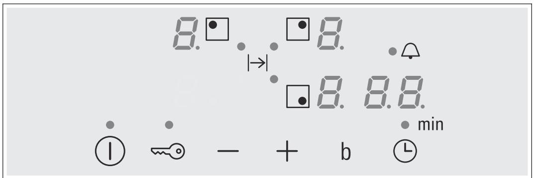 SIEMENS EH611BL17E,  EH611FJB1E - Het bedieningspaneel - 1