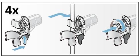 SIEMENS IQ 300,  IQ300,  IQ300 SX64D004EU - Posez les cales de transport : - 2