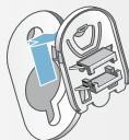 SIEMENS IQ500 - Posez les cales de transport : - 2