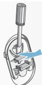 SIEMENS IQ500 - Posez les cales de transport : - 1