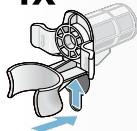 SIEMENS IQ500 - Posez les cales de transport : - 3