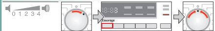 SIEMENS WM12B211FF - b) Réglage du volume pour la tonalité des touches - 1