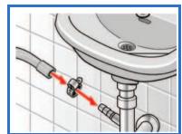 SIEMENS WD14H560FF/02 - Flexible d'écoulement de l'eau - 3