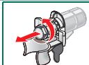 SIEMENS WD14H560FF/06 - Horizontaliser le lave-linge sechant avec un niveau à bulle - 4