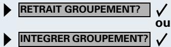 SIEMENS HIPATH 5000 RSM - Vous faites partie d'un groupement ou d'un appel collectif : - 1