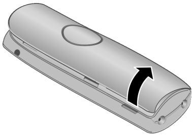SIEMENS GIGASET E360 - Ouverture du couvercle de la batterie - 1