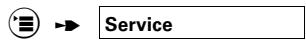 SIEMENS GIGASET 3000 MOBILE - Fonction Service - 1