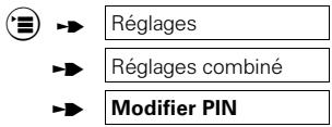 SIEMENS GIGASET 3000 MOBILE - Modifier le code PIN du combiné - 1