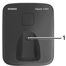 SIEMENS GIGASET AS285 - Présentation de la base - 2