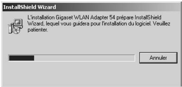 SIEMENS GIGASET PCI CARD 54 - Sélectionnez Installation. - 1