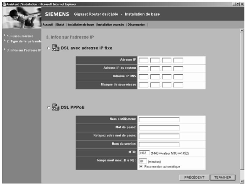 SIEMENS GIGASET ROUTER DSL & CABLE - Modem DSL - 1