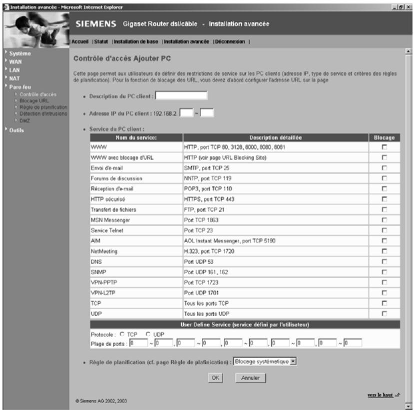 SIEMENS GIGASET ROUTER DSL & CABLE - Gestion à distance - 1