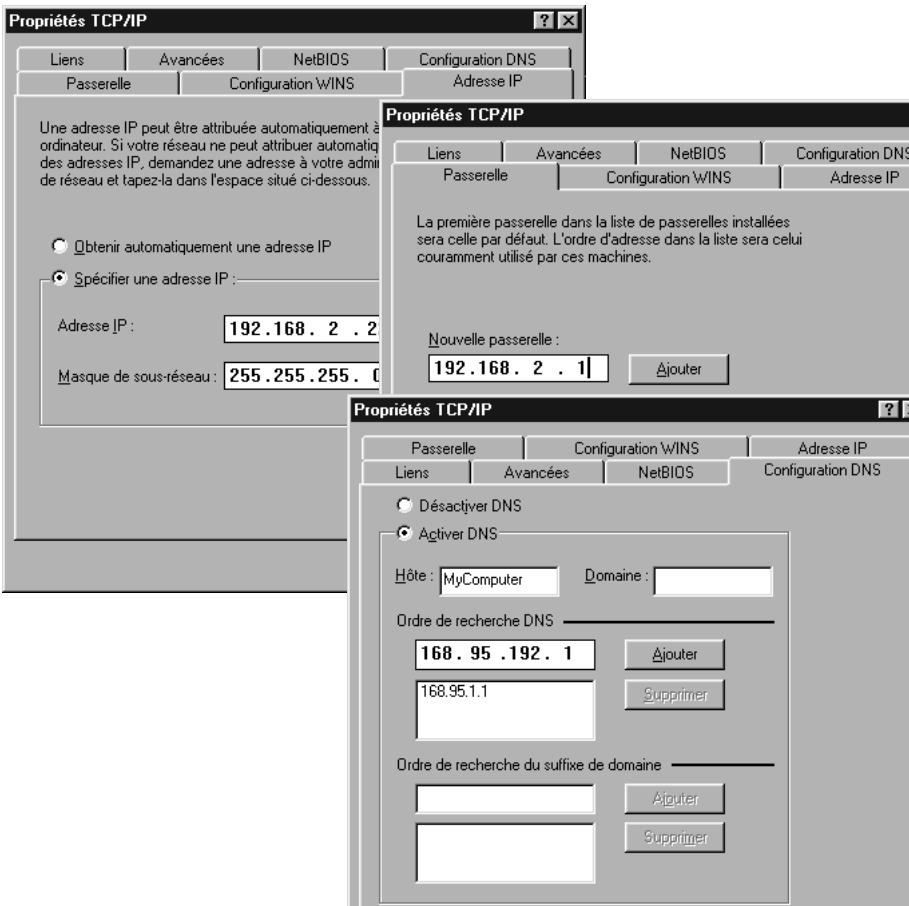 SIEMENS GIGASET ROUTER DSL & CABLE - Configuration IP manuelle - 1