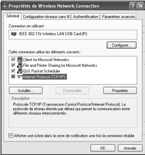 SIEMENS GIGASET ROUTER DSL & CABLE - Double-cliquez sur Protocole Internet (TCP/IP). - 1