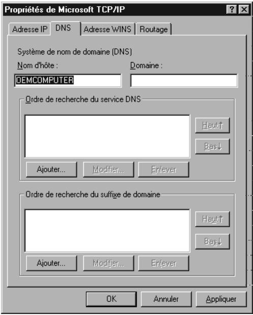 SIEMENS GIGASET ROUTER DSL & CABLE - Cliquez sur l'onglet Protocoles. - 3