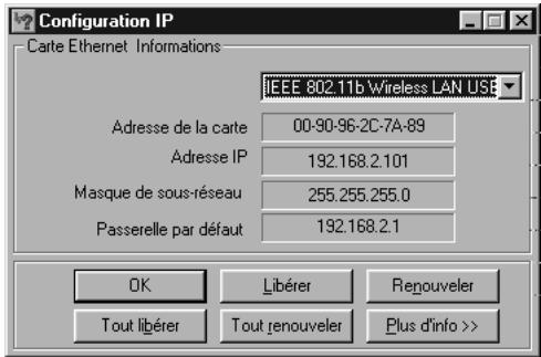 SIEMENS GIGASET ROUTER DSL & CABLE - Etape 3. Obtir les paramètres IP de votre Gigaset Router - 2