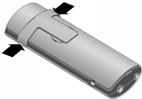 SIEMENS GIGASET S455 - Installation du clip ceinture - 1