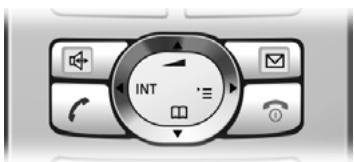 SIEMENS GIGASET S455 - Touche de navigation - 1
