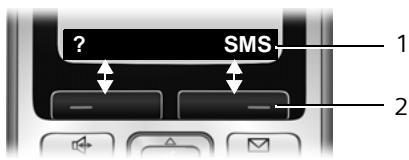 SIEMENS GIGASET S675 - Touches écran - 1
