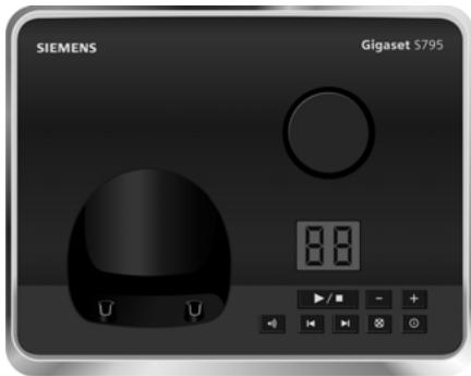 SIEMENS GIGASET S790 - Présentation de la base - 1
