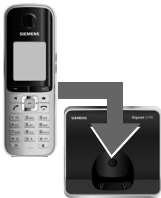 SIEMENS GIGASET S790 - Premier cycle de charge et décharge de la batterie - 1