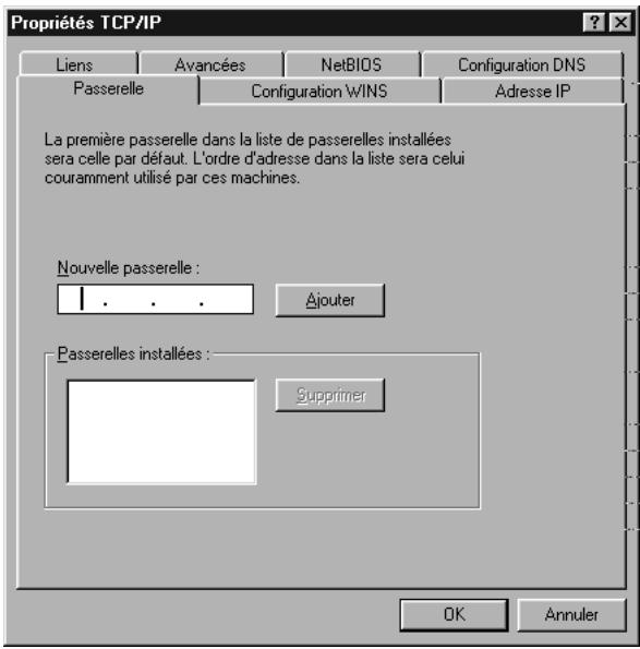 SIEMENS GIGASET SE105 DSL/CABLE - Cliquez sur l'onglet Adresse IP. - 2