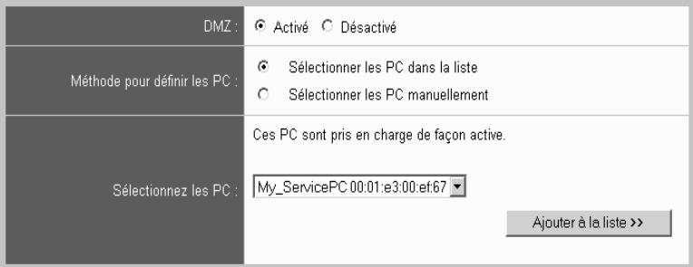 SIEMENS GIGASET SE505 DSL/CABLE - DMZ (zone libérée) - 1