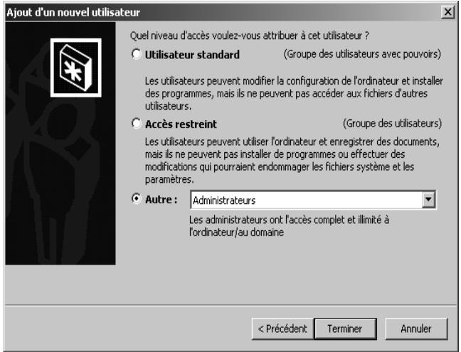 SIEMENS GIGASET SE505 DSL/CABLE - Création d'identifiants utilisateurs - 3