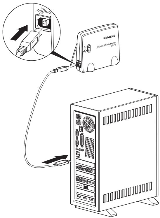 SIEMENS Gigaset USB Adapter DECT