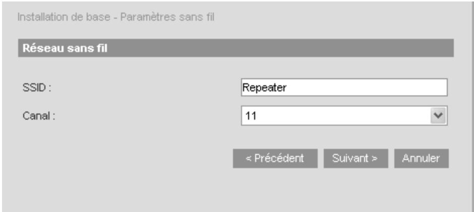 SIEMENS GIGASET WLAN REPEATER - Configuration WLAN - 1