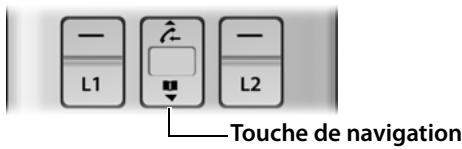 L1 L2 Touche de navigation