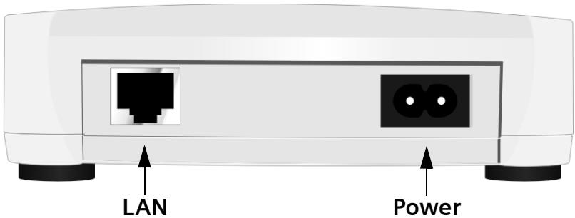 SIEMENS GIGASET POWERLINE ADAPTER 200 - Panneau arrière - 1