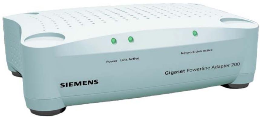 SIEMENS GIGASET POWERLINE ADAPTER 200 - Fonctionnalités - 1