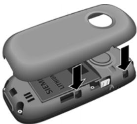 SIEMENS GIGASET SL37 - Fermeture du couvercle de la batterie - 1