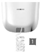 SIEMENS GIGASET DA210 - Raccordement du téléphone - 1