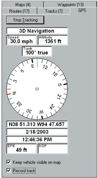 GARMIN BLUECHART - Suivi MapSource en temps réel - 1