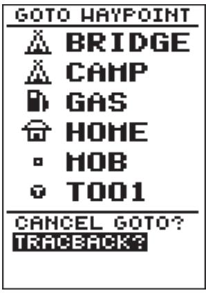 GARMIN GPS 12 - GOTO et MOB - 4