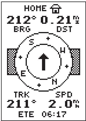 GARMIN GPS 12 - Page du menu principal - 2