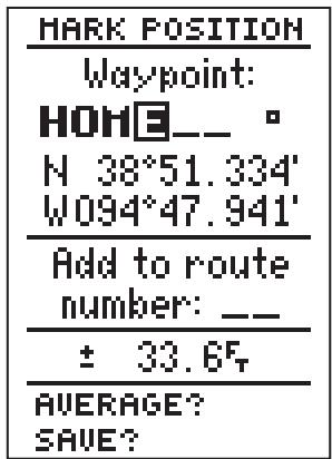 GARMIN GPS 12 - Allumage et marquage d'une position - 2