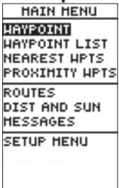 GARMIN GPS 12 - Pages de base - 5