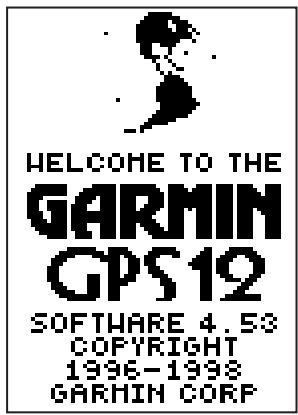 GARMIN GPS 12 - Initialisation - 1