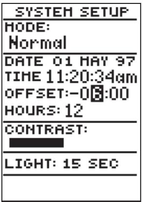 GARMIN GPS 12 - Configuration du système - 2